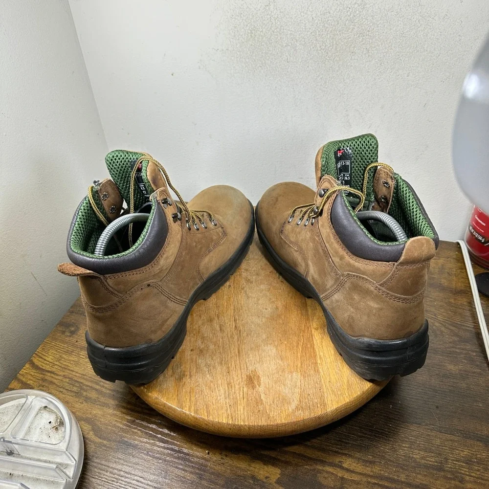 Red Wing King Toe 2240 Mens 8.5 E2 Brown Leather Waterproof Safety Work Boots